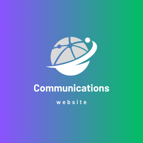 communications website logo